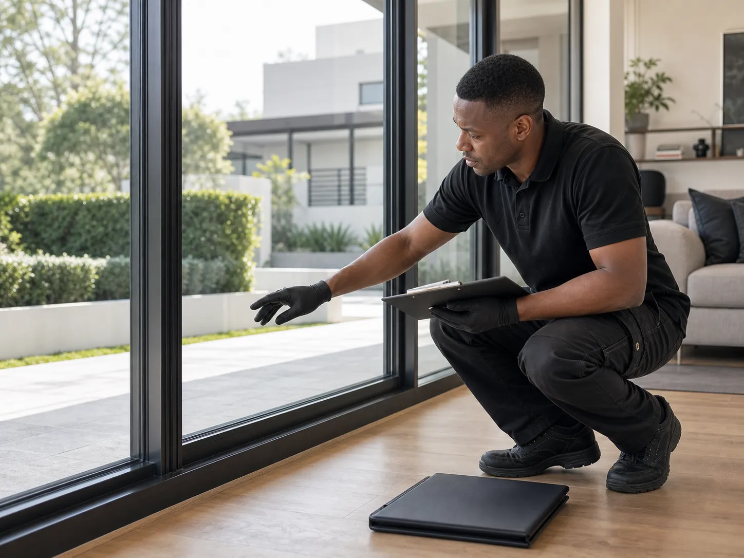 Certified glass and glazing safety inspection by Ideal Glass and Mirror